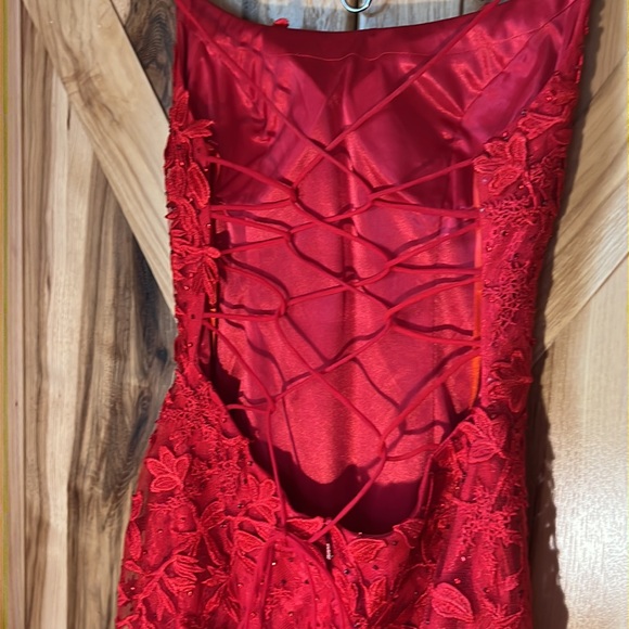 Formal Red Dress - Picture 4 of 11